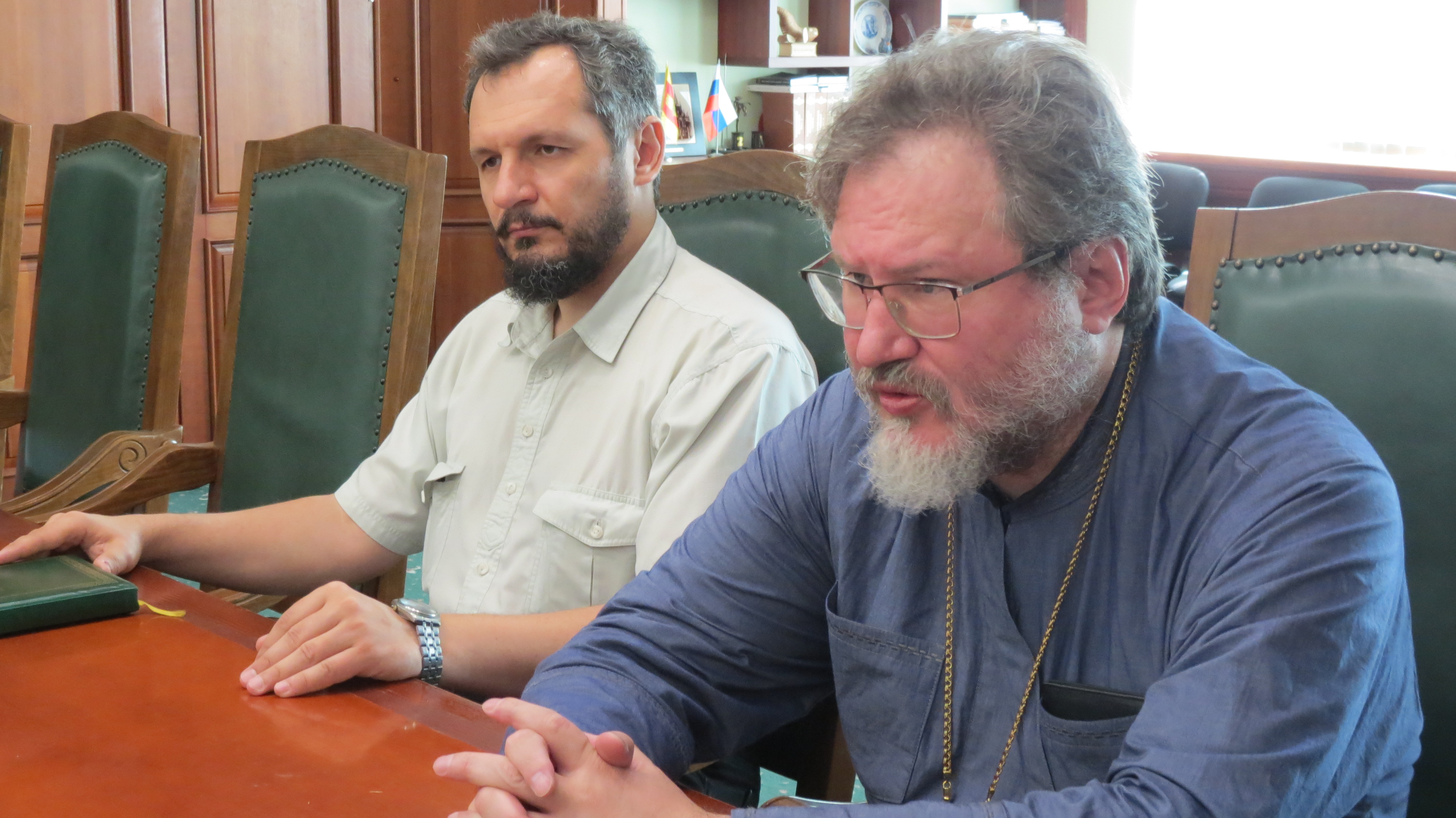 Протоиерей Александр Абрамов посетил Бердянск.