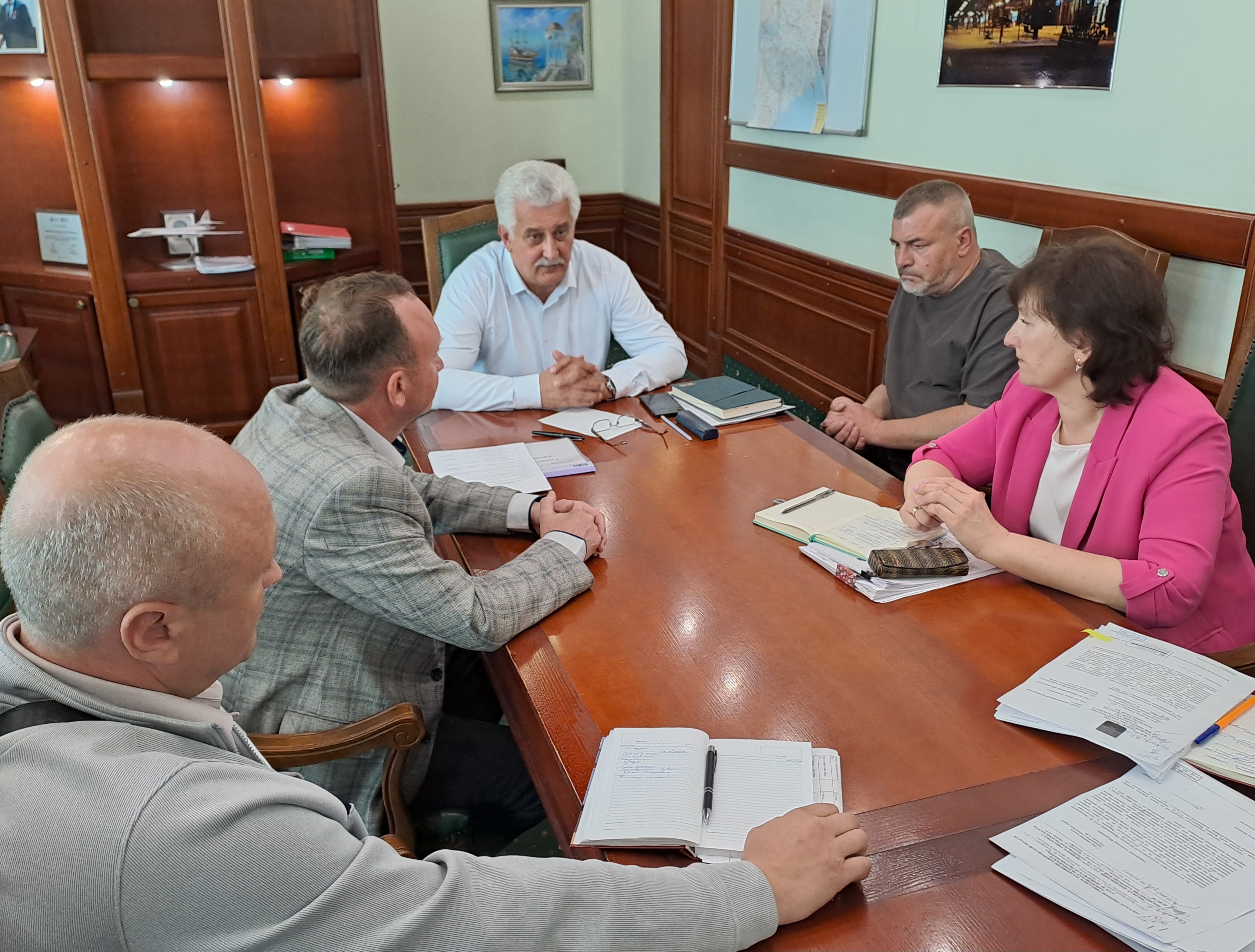 ВРИО Главы Бердянска Андрей Ковганко: «Цель у нас одна общая: отопительный сезон 2025 -2026 годов должен пройти без сбоев».